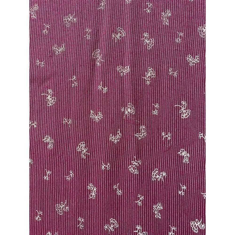 Girl’s Basic Editions Drapey Burgundy,  floral-print dress